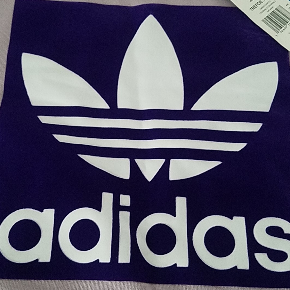 Adidas trefoil crew sweatshirt NWT - Picture 2 of 4